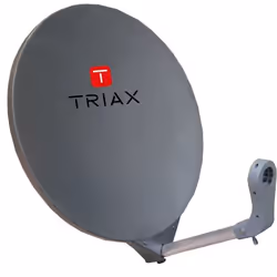 Triax DAP 711, 10,7 - 12,75 GHz, 37,5 dBi, 27 dB, Offset, 10 - 55°, 26°