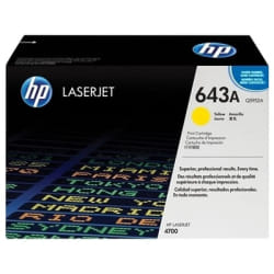 HP 643A toner LaserJet jaune authentique