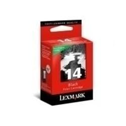 Lexmark No.14 Black Return Program Print Cartridge cartouche d'encre 1 Cartridge Original
