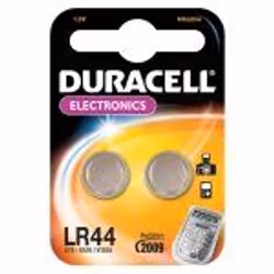 Duracell LR44, Batterie à usage unique, Alcaline, 1,5 V, 2 pièce(s), 11,6 mm, 5,4 mm