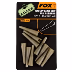 Manchon Fox Edges Size 7 Lead Clip Tail Rubbers