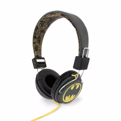 OTL Technologies DC Comics Batman Vintage Logo Noir, Jaune
