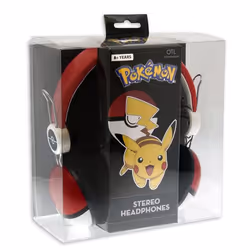 OTL Technologies Pokémon Pokeball Noir, Rouge, Blanc