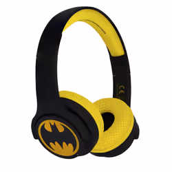 OTL Technologies DC Comics DC0671, Sans fil, Appels/Musique, 20 - 20000 Hz, 114 g, Casque, Noir, Jaune