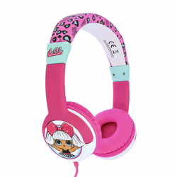 OTL Technologies L.O.L. Surprise! My Diva, Avec fil, Musique, 20 - 20000 Hz, 88 g, Écouteurs, Multicolore, Rose