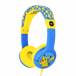 OTL Technologies Pokémon Pikachu, Avec fil, Musique, 20 - 20000 Hz, 88 g, Écouteurs, Multicolore