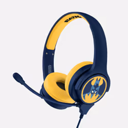 OTL Technologies Batman Blue Kids Interactive, Avec fil, Jouer, 20 - 20000 Hz, 175 g, Casque, Noir, Bleu