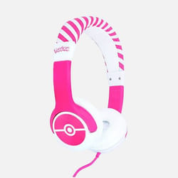 OTL Technologies Pokémon Pokéball Pink Kids Rose, Blanc