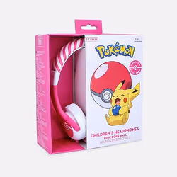 OTL Technologies Pokémon Pokéball Pink Kids Rose, Blanc