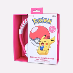 OTL Technologies Pokémon Pokéball Pink Kids Rose, Blanc - Vue supplémentaire 5