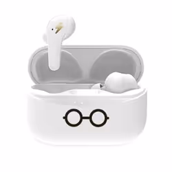 OTL Technologies Harry Potter , Sans fil, Appels/Musique, 20 - 20000 Hz, 145 g, Écouteurs, Blanc