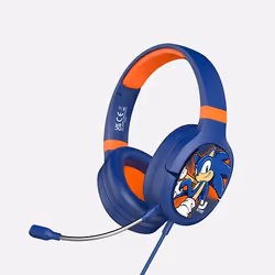 OTL Technologies Sonic Boom SH0901, Avec fil, Jouer, 230 g, Écouteurs, Bleu, Rouge