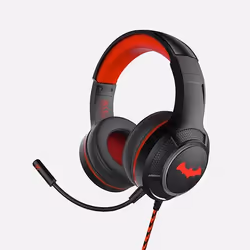 OTL Technologies DC Comics DC0905, Avec fil, Jouer, 20 - 20000 Hz, 230 g, Écouteurs, Noir, Rouge