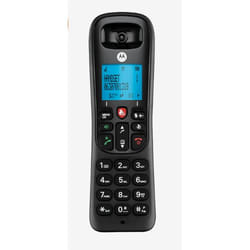 Motorola CD4001 Téléphone DECT Identification de l'appelant Noir