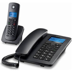 Motorola Téléphone fixe C4201 Combo DECT (2 pcs) Noir