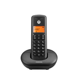 Motorola E201 téléphone Téléphone DECT Identification de l'appelant Noir