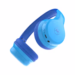 Motorola MOTO JR300 Casque Avec fil &sans fil Arceau Appels/Musique Bluetooth Bleu clair - Vue supplémentaire 2