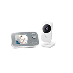 Motorola VM482 moniteur vidéo pour bébé 300 m FHSS Argent, Blanc