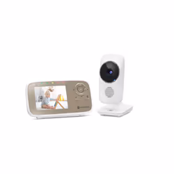 Motorola VM483 moniteur vidéo pour bébé 300 m FHSS Or, Blanc