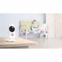 Motorola VM483 moniteur vidéo pour bébé 300 m FHSS Or, Blanc - Vue supplémentaire 4