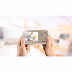 Motorola VM483 moniteur vidéo pour bébé 300 m FHSS Or, Blanc - Vue supplémentaire 6