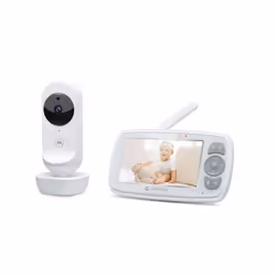 Motorola VM34 moniteur vidéo pour bébé 300 m FHSS Blanc