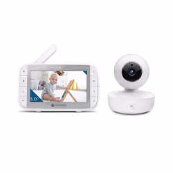 Motorola VM55 moniteur vidéo pour bébé 300 m FHSS Blanc
