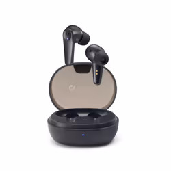 Motorola Moto Buds 600 ANC, True Wireless Stereo (TWS), Appels/Musique/Sport/Au quotidien, Casque, Noir