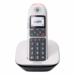 Motorola CD5001 Téléphone DECT Identification de l'appelant Gris