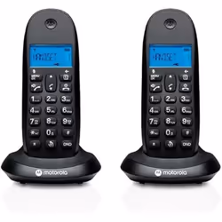 Motorola Téléphone fixe C1002 CB+ Noir