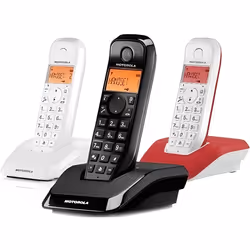 Motorola Téléphone C69000D48O3AESAR (3 Pcs) Multicouleur