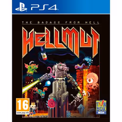 Funbox Media Hellmut: The Badass from Hell, PlayStation 4, T (Teen)
