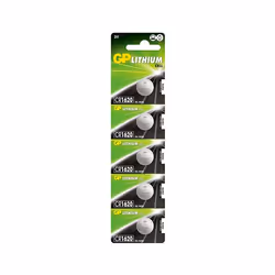 GP Batteries Lithium Cell CR1616, Batterie à usage unique, CR1616, Lithium, 3 V, 5 pièce(s), 55 mAh