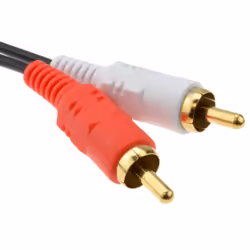 kenable 000216 câble audio 10 m 2 x RCA Noir