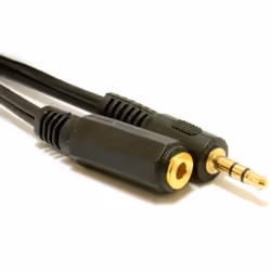 kenable 000237 câble audio 1,2 m 3,5mm 2 x RCA Noir