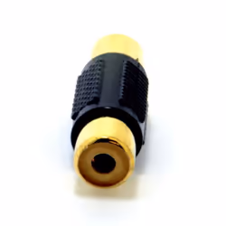 kenable 000401 changeur de genre de câble RCA Noir, Jaune