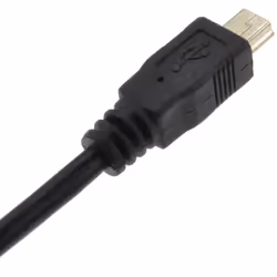 kenable 002001 câble USB 0,5 m USB 2.0 USB A Mini-USB B Noir