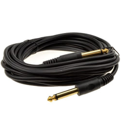 kenable 003366 câble audio 6 m 6,35 mm Noir