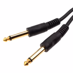 kenable 003366 câble audio 6 m 6,35 mm Noir