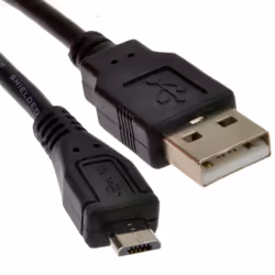 kenable 003935, 5 m, USB A, Mini-USB B, USB 2.0, Noir