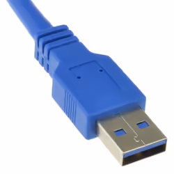 kenable 004843 câble USB 3 m USB 3.2 Gen 1 (3.1 Gen 1) USB A Bleu
