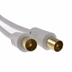 kenable 004962 câble coaxial 1,8 m RF Blanc