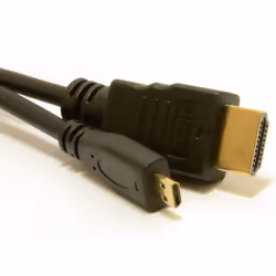 kenable 004982, 1 m, HDMI Type A (Standard), HDMI Type D (Micro), Noir