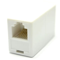 kenable 005575 changeur de genre de câble RJ12 Blanc