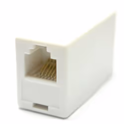 kenable 005575 changeur de genre de câble RJ12 Blanc