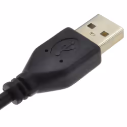 kenable 006876 câble USB 0,25 m USB 2.0 USB A USB B Noir
