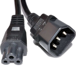 kenable 006966 câble électrique Noir 1 m Coupleur C14 Coupleur C5