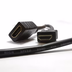 kenable 007375 câble HDMI 5 m HDMI Type A (Standard) Noir