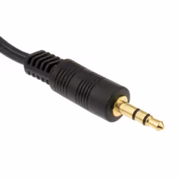kenable 007569 câble audio 1,5 m 2 x RCA 3,5mm Noir, Rouge