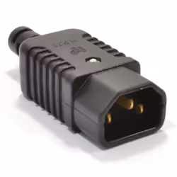 kenable 008076, C14, Noir, 230 V, 10 A, 1 pièce(s)